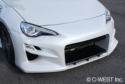 C-West ZN6 86 FRONT BUMPER WITHOUT FOG [made by PFRP]