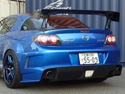 LEG MOTORSPORT Clubsport Rear Diffuser Bumper (HV/RX8) [Early Model]