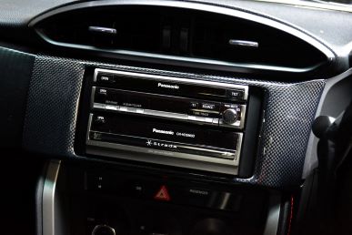 RSW 86 / BRZ Carbon Audio Panel