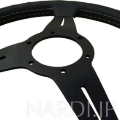 Nardi CLASSIC Black Leather/Black Spokes (34φ) N341