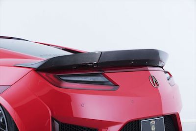 Aim Gain SPORT NSX Rear deck spoiler (The hole for mounting the genuine spoiler is a hidden type.)