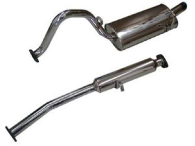 SILK ROAD STAINLESS MUFFLER LEVIN / TRUENO (AE86)