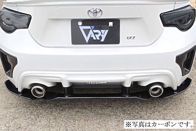 Garage Vary Toyota 86 first term Rear diffuser + Slit spoiler