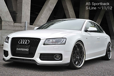 GARBINO Audi A5 Sportback S-Line (early/late) Front lip spoiler