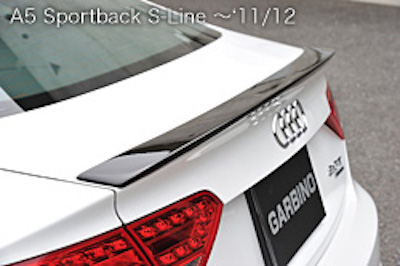 GARBINO Audi A5 Sportback S-Line (early/late) Trunk Spoiler