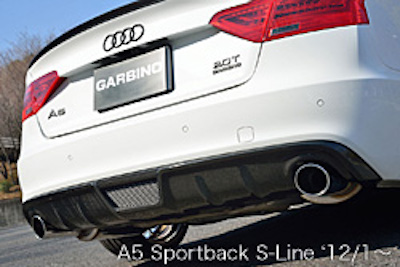 GARBINO Audi A5 Sportback S-Line (early/late) Rear Diffuser