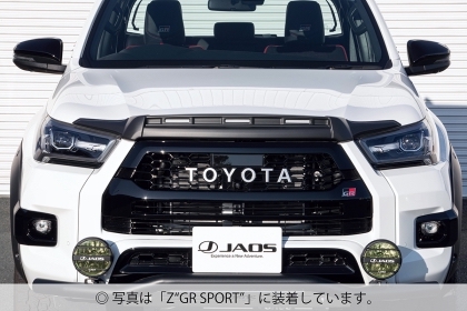 JAOS Nose Protector Painted Matte Black Hilux 125 Series