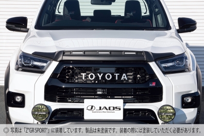 JAOS nose protector unpainted Hilux 125 series