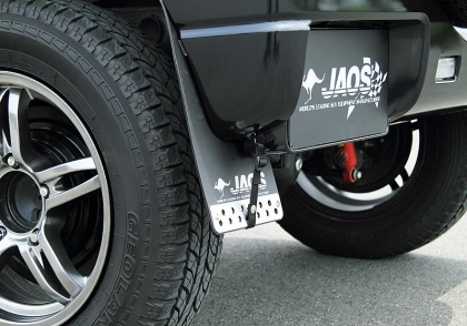 JAOS mudguard III rear set black Jimny JB23 series