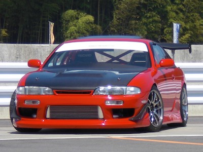 Garage Mak Revolution S14 Canard for exclusive use of Original Bumper