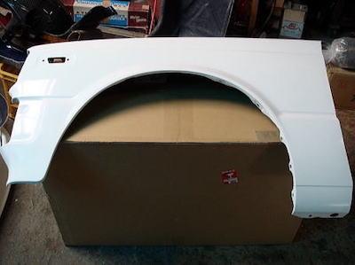 Restored KP61 Starlet Rear Hatch for early, middle, and late stages