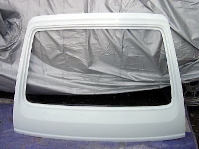 Restored KP61 Starlet Rear Hatch for early, middle, and late stages