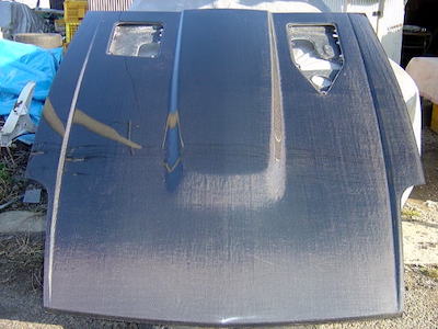 Restored Fairlady Z S130 Bonnet (for use in the first half and second half)