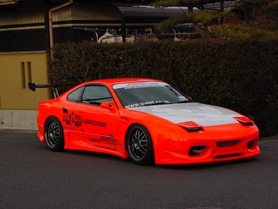 Masa Motor Sports  Aero Parts Cooling Bonnet 180SX/S15