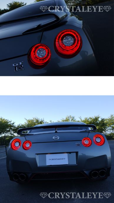 CRYSTALEYE R35 GT-R Double Fiber Ring Full LED Tail Lamp