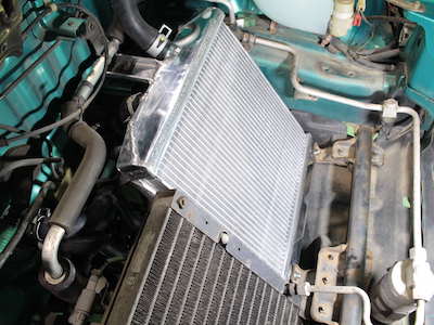 Cozy Lights Honda Beat aluminum radiator