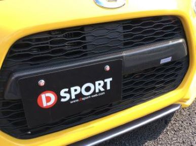 D-SPORT Carbon Grill Garnish For Copen Robe