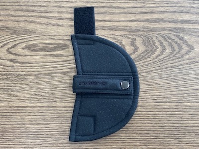 CMC Roadster Seat Belt Holder L (black stitch)