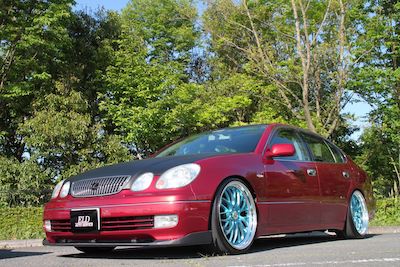 ELD Auto Service TOYOTA 16 Aristo Front Spoiler Carbon