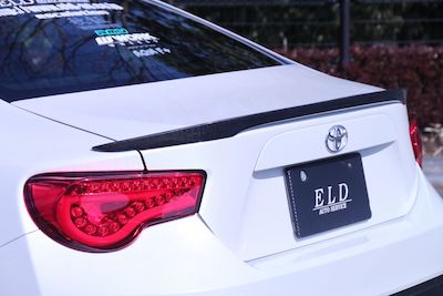 ELD Auto Service TOYOTA 86 trunk spoiler carbon