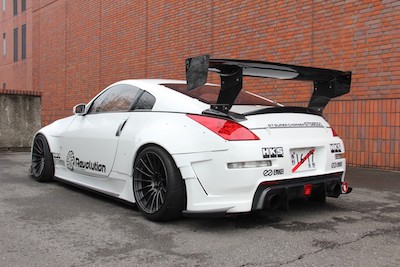 Garage Mak Revolution Fairlady Z Z33 GT Wing Type-2