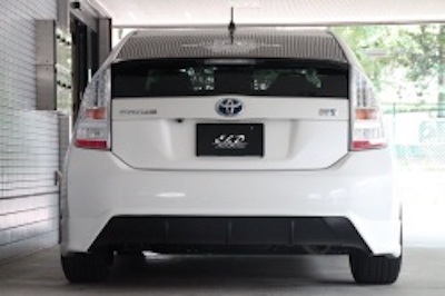 ELD Auto Service TOYOTA PRIUS/ZVW30 Early Rear Half Spoiler FRP