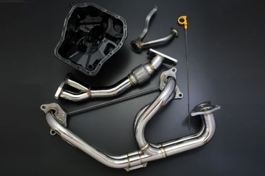 PRS Longer Explosion Exhaust Complete Kit For Subaru GDB / GC8