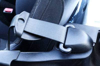 GRID Roadster seat belt guide
