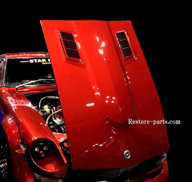 Restore Parts S30 Fairlady Z Bonnet (with duct hole)