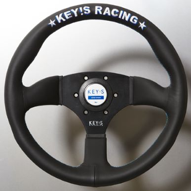 Key's Racing Original Steering Wheel Semi Deep Type