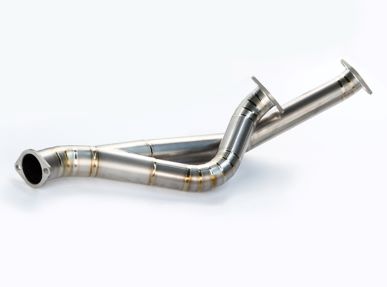 RH9 Skyline GT-R Y-Shaped Titanium Front Pipe