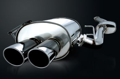 ALL STAINLESS MUFFLER SYSTEM FOR BCNR33[DOUBLE]