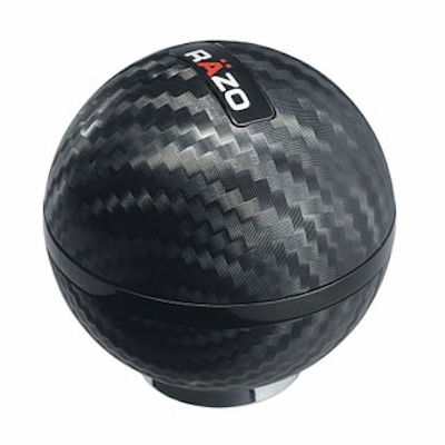 RAZO  CARBON LOOK KNOB BK