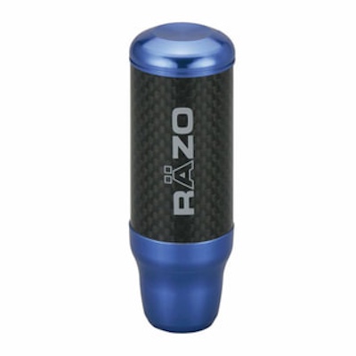RAZO  CARBON FIBER & ALUMINUM KNOB BL