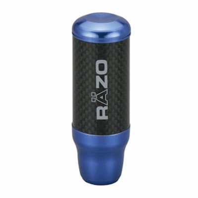 RAZO  CARBON FIBER & ALUMINUM KNOB BL