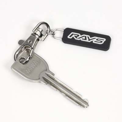 RAYS OFFICIAL KEY CHAIN MINI (Navy / Black)