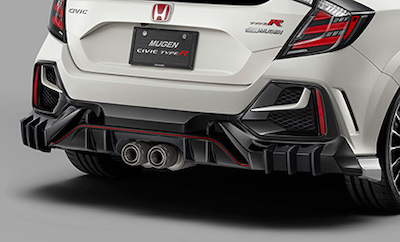 MUGEN REAR UNDER SPOILER (CIVIC Type R-FK8)