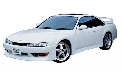 GReddy Front skirt for Silvia S14 late (96.06-98.11) exclusive use (urethane)