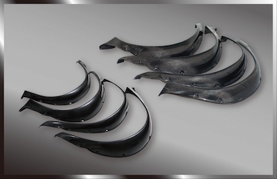 Star road Hakoska Semi-wide Fender FRP・Carbon