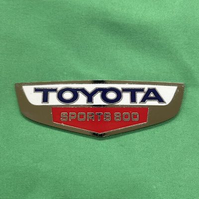 FireSports TOYOTA SPORTS 800 REPLICA EMBLEM