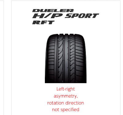 Bridgestone RFT Tires For BMW