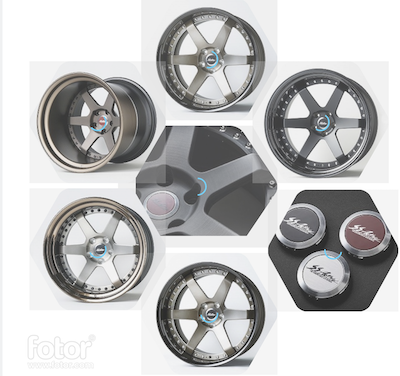SS-Active RC-VI Billet 19 Inch Wheels for Skyline GT-R