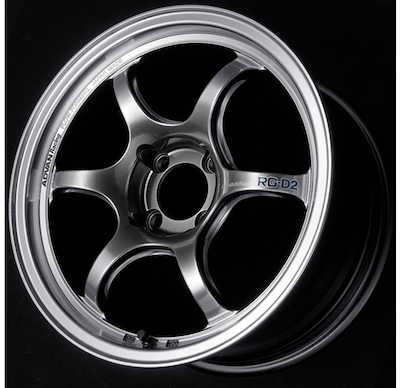 ADVAN Racing RG-D2 15x8.0 Inch Wheel