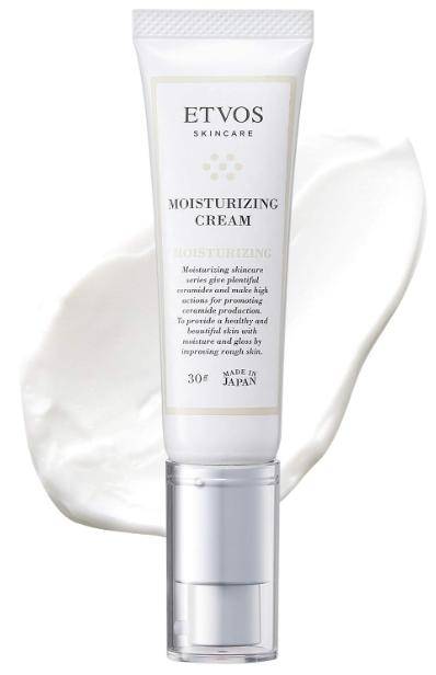 ETVOS Moisturizing Cream, Moisturizing Cream, 1.1 oz (30 g), 5 Types of Human Ceramide, Dry and Sensitive Skin