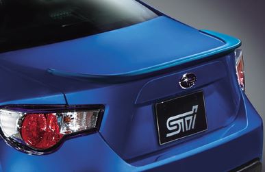 STI Trunk Spoiler For Subaru BRZ