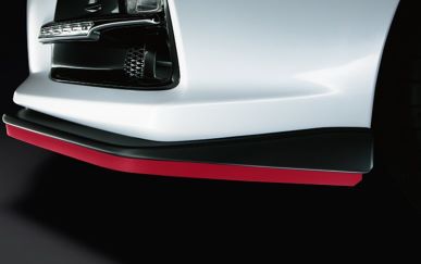 STI Skirt Lip (cherry red) For Subaru BRZ