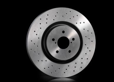 STI Drilled Disc F (for GT Brembo) Subaru BRZ