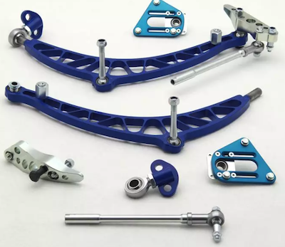 Wisefab - BMW E46 M3 Front Drift Angle Lock Kit