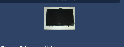 Viper JZX110 Mark  Copper 2-layer radiator