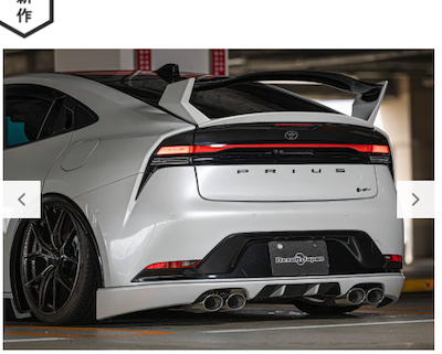 Result Japan  Carbon Rear Wing [60PRIUS]
